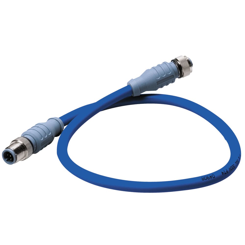 Maretron Mid Double-Ended Cordset - 1 Meter - Blue - Marine Navigation & Instruments | NMEA Cables & Sensors - Maretron