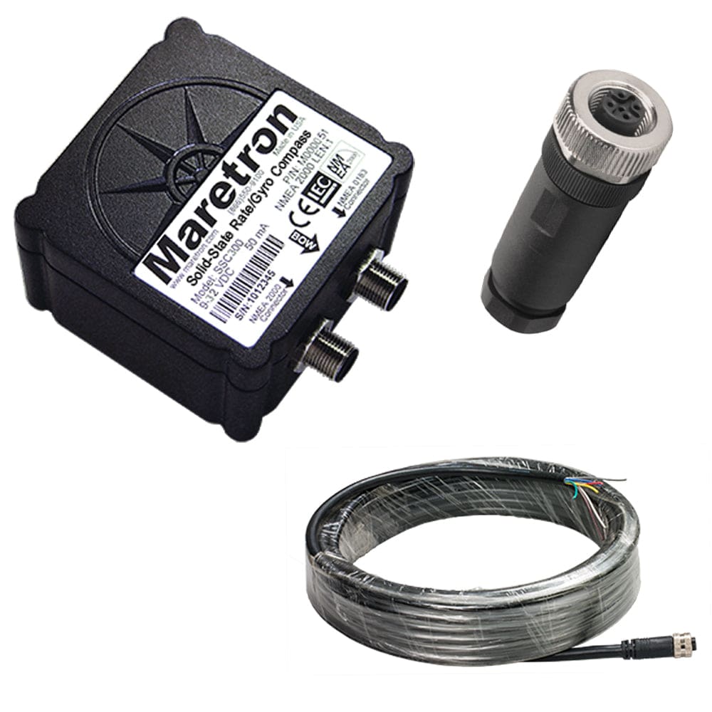Maretron Solid-State Rate/ Gyro Compass w/ 10m Cable & Connector - Marine Navigation & Instruments | NMEA Cables & Sensors - Maretron