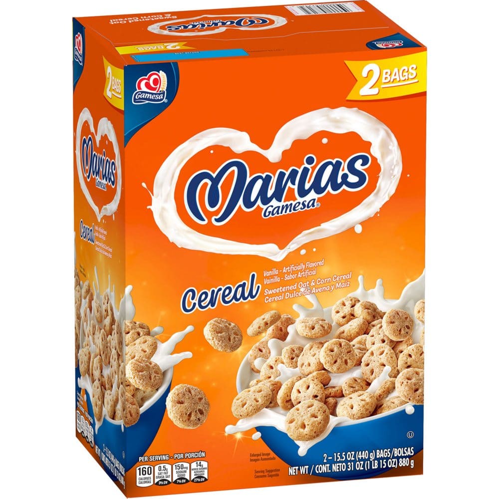 Maria’s Gamesa Vanilla Flavored Cereal (31 oz. 2 pk.) - New Items - ShelHealth