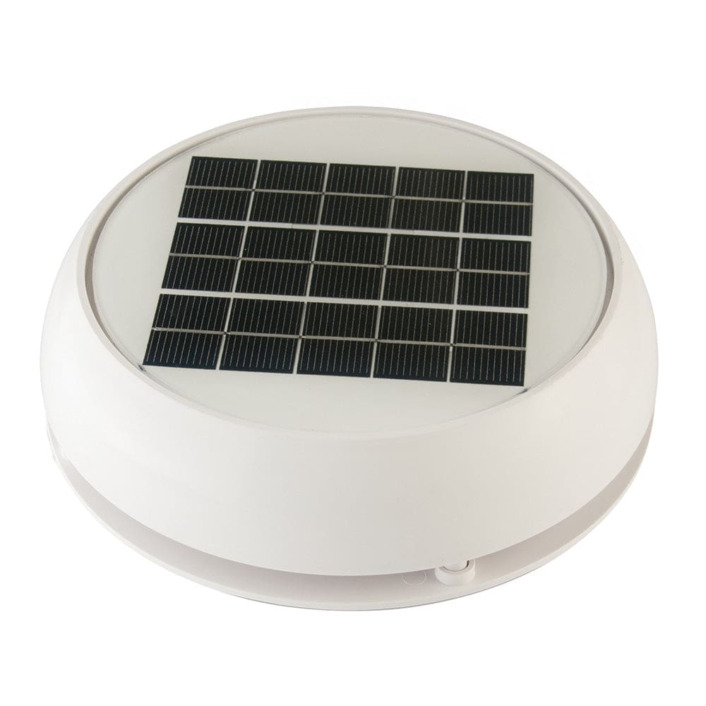 Marinco Day/ Night Solar Vent 4 - White - Marine Hardware | Vents - Marinco