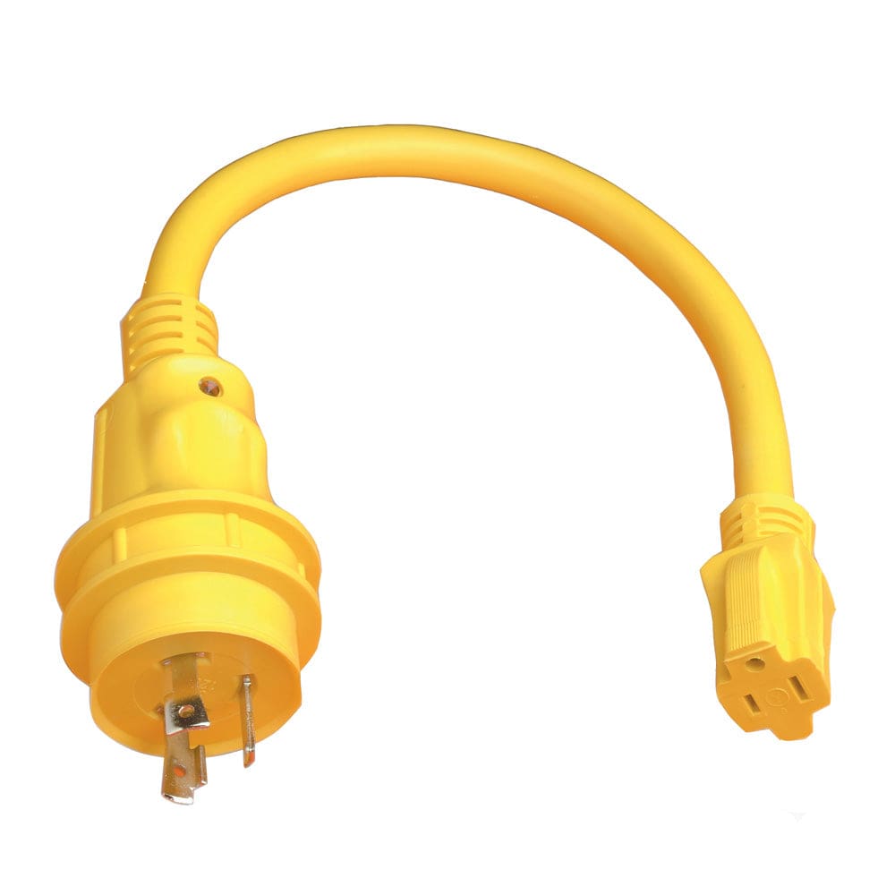Marinco Pigtail Adapter - 15A Female to 30A Male - Electrical | Shore Power,Boat Outfitting | Shore Power - Marinco