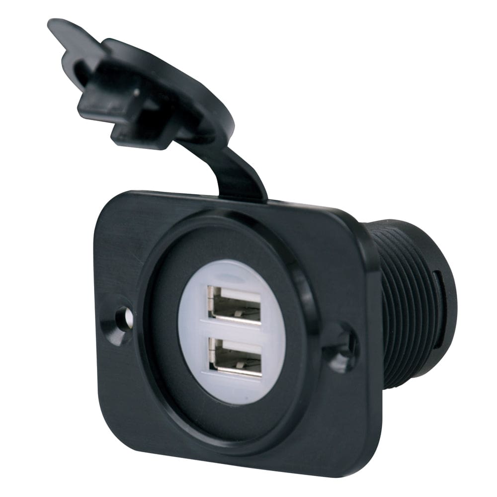 Marinco SeaLink® Deluxe Dual USB Charger Receptacle - Electrical | Accessories - Marinco