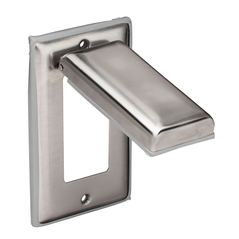 Marinco Stainless Steel Cover w/ Lift Lid f/ GFCI Receptacle - Electrical | Accessories - Marinco