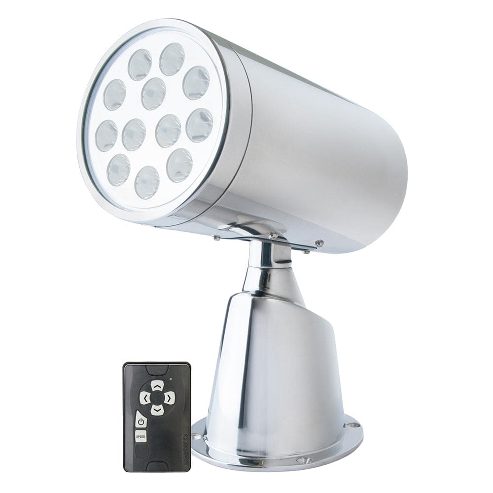 Marinco Wireless LED Stainless Steel Spotlight w/ Remote - Lighting | Search Lights - Marinco