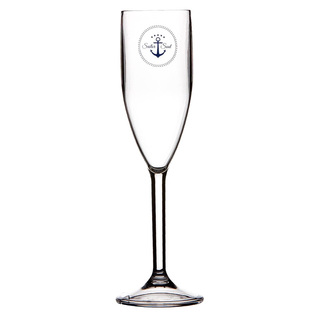 Marine Business Champagne Glass Set - SAILOR SOUL - Set of 6 - Boat Outfitting | Deck / Galley - Marine Business