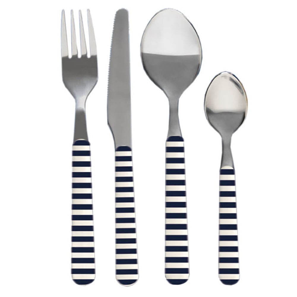 Marine Business Cutlery Stainless Steel Premium - MONACO - Set of 24 - Boat Outfitting | Deck / Galley - Marine Business