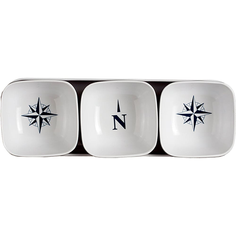 Marine Business Melamine Snack Set - NORTHWIND - Set of 4 - Boat Outfitting | Deck / Galley - Marine Business