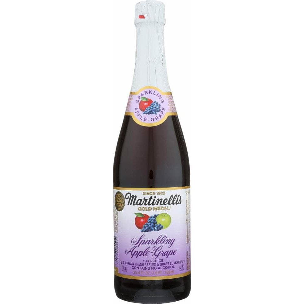 Martinellis Gold Medal Martinelli's Sparkling Juice Apple-Grape, 25.4 oz