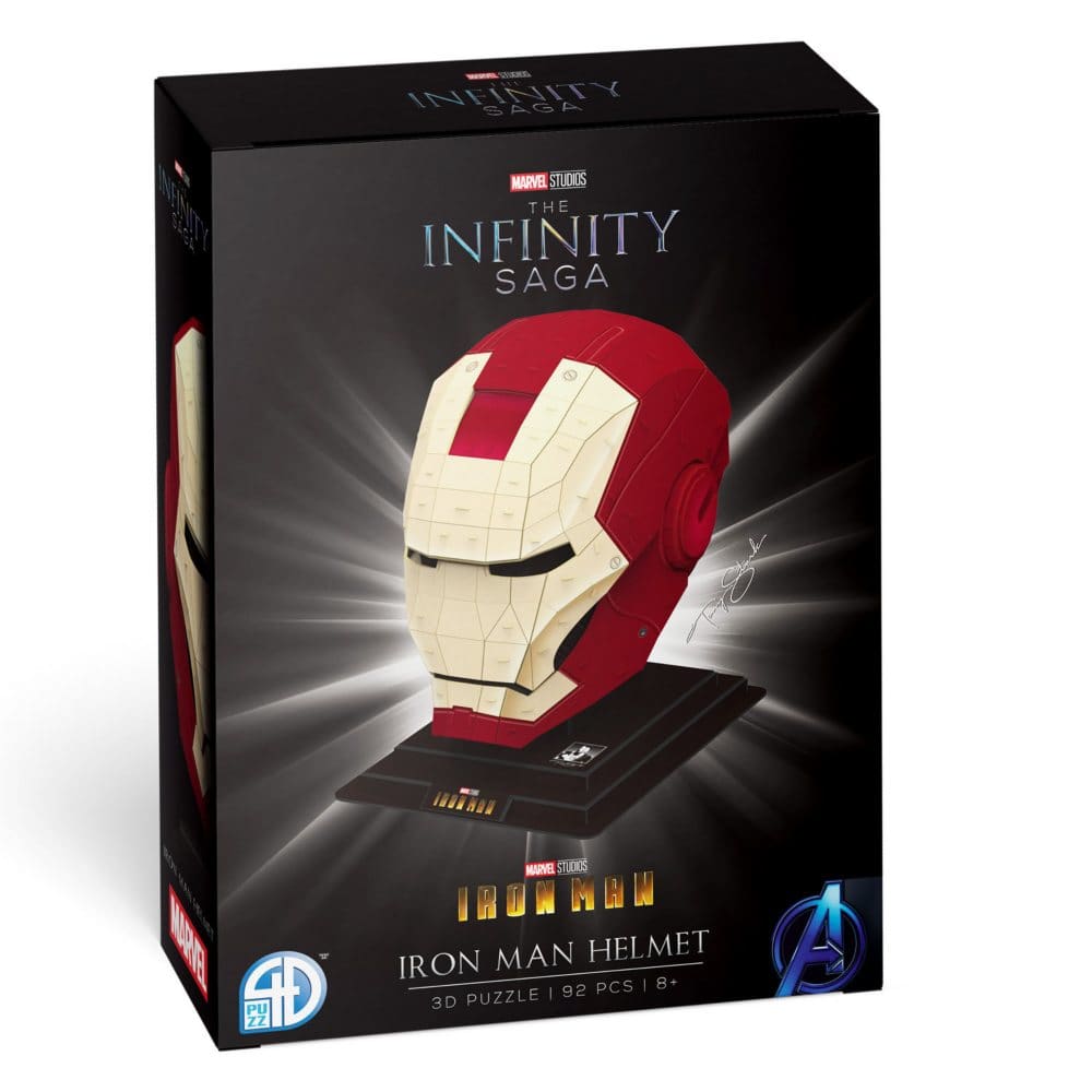 Marvel Iron Man Helmet 3D Model Puzzle Kit - Savings & Clearance - ShelHealth