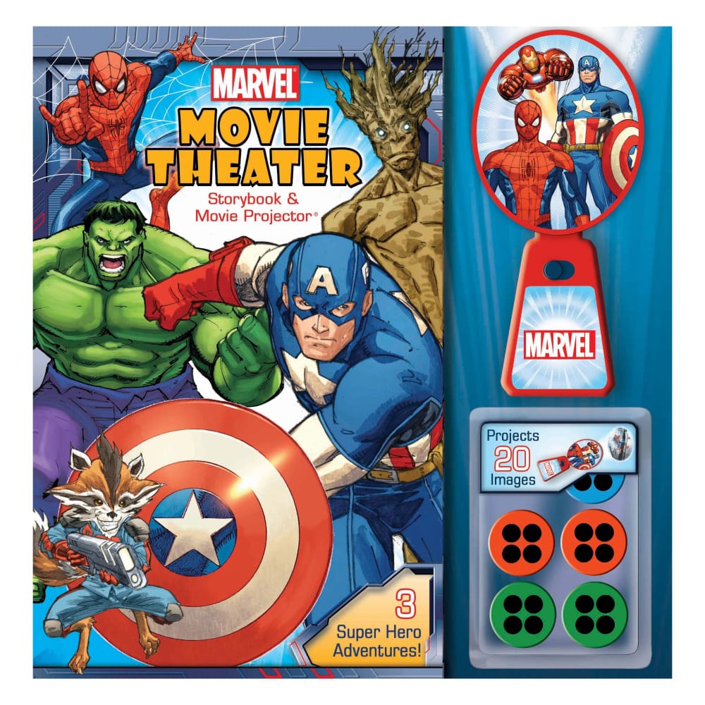 Marvel Movie Theater Storybook & Movie Projector - Home/Office/Books/ - Unbranded