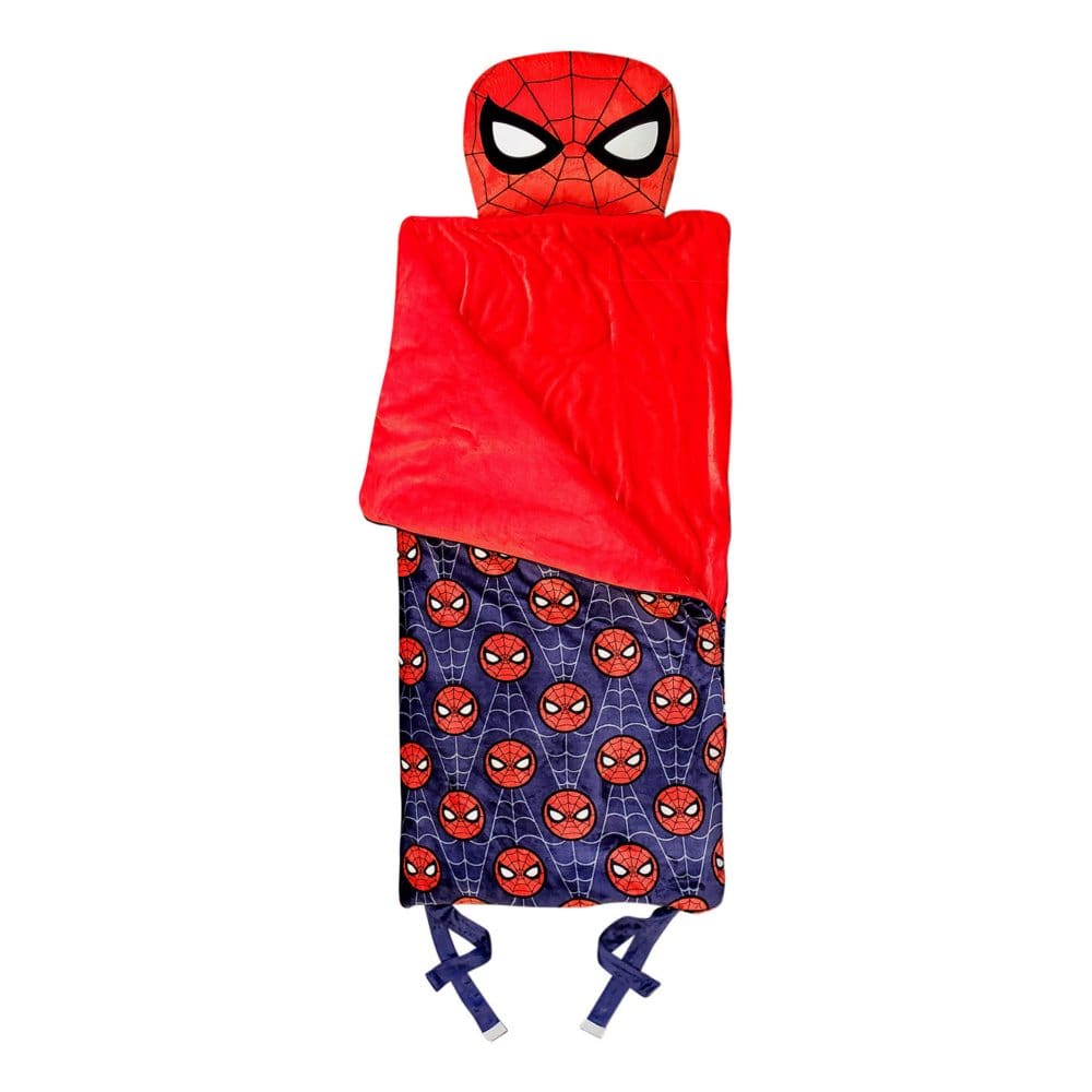 Marvel Spider-Man â€œCity Never Sleepsâ€ Slumber Bag with Pillow - Slumber Bags - Marvel