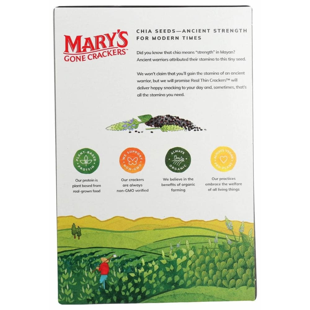 MARYS GONE CRACKERS Marys Gone Crackers Olive Oil Plus Black Pepper, 5 Oz