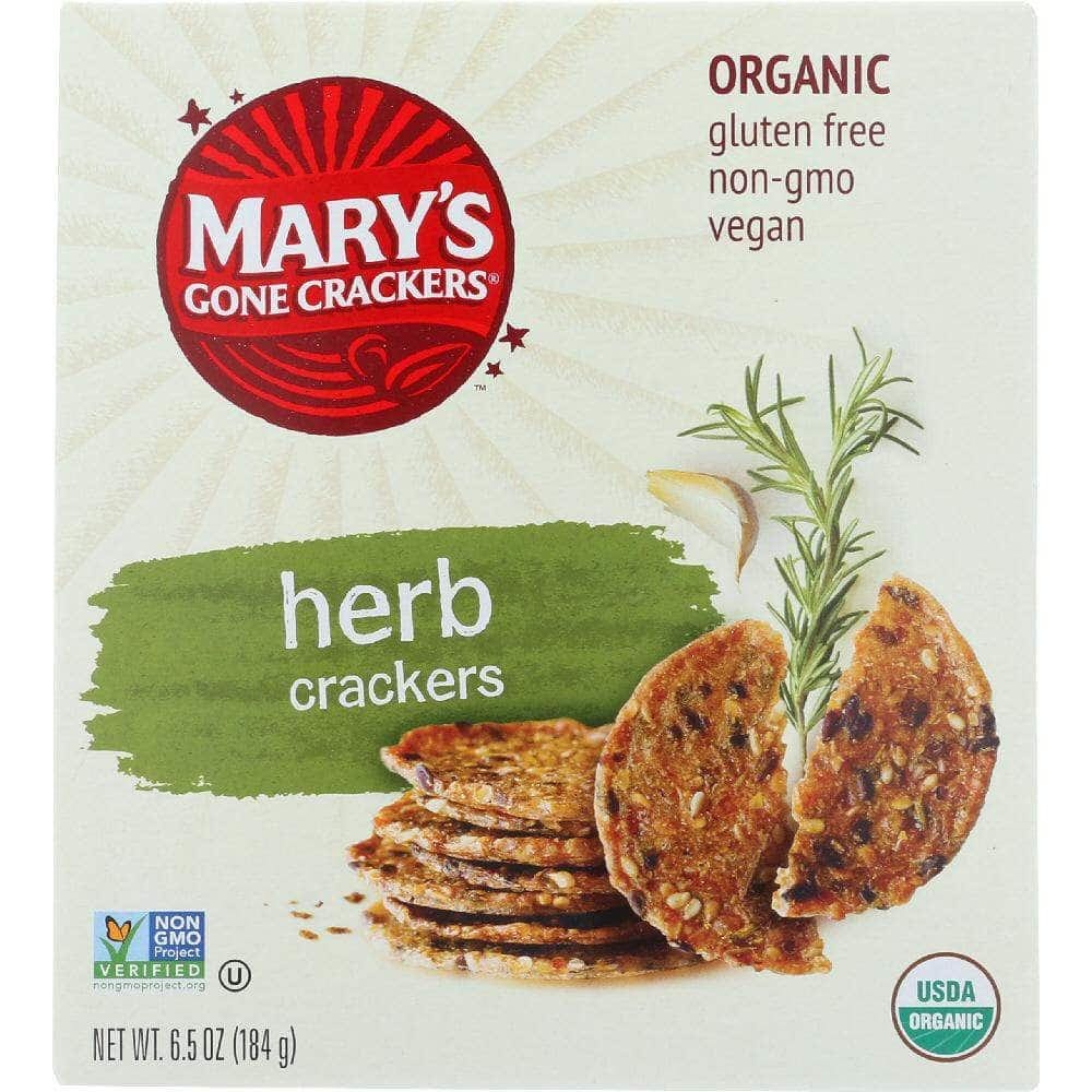 Marys Gone Crackers Mary's Gone Crackers Organic Crackers Herb, 6.5 oz