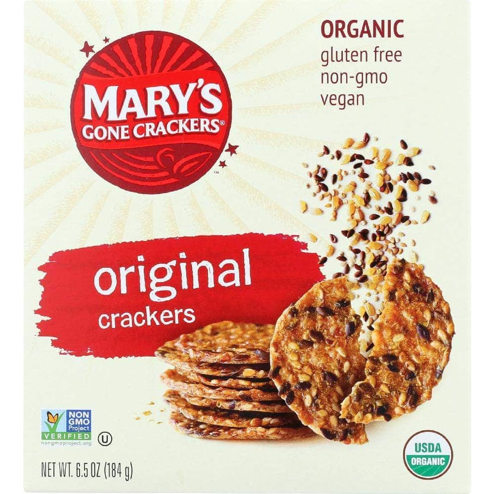 Marys Gone Crackers Mary's Gone Crackers Organic Seed Crackers Original, 6.5 oz