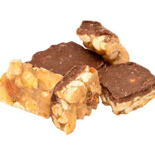 Mascot Inc. Half Dipped Peanut Squares 25lb - Candy/Unwrapped Candy - Mascot Inc.