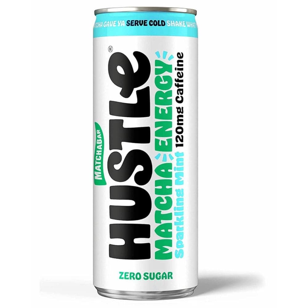 MATCHABAR MATCHABAR Energy Drink Hustle Mint, 12 fo