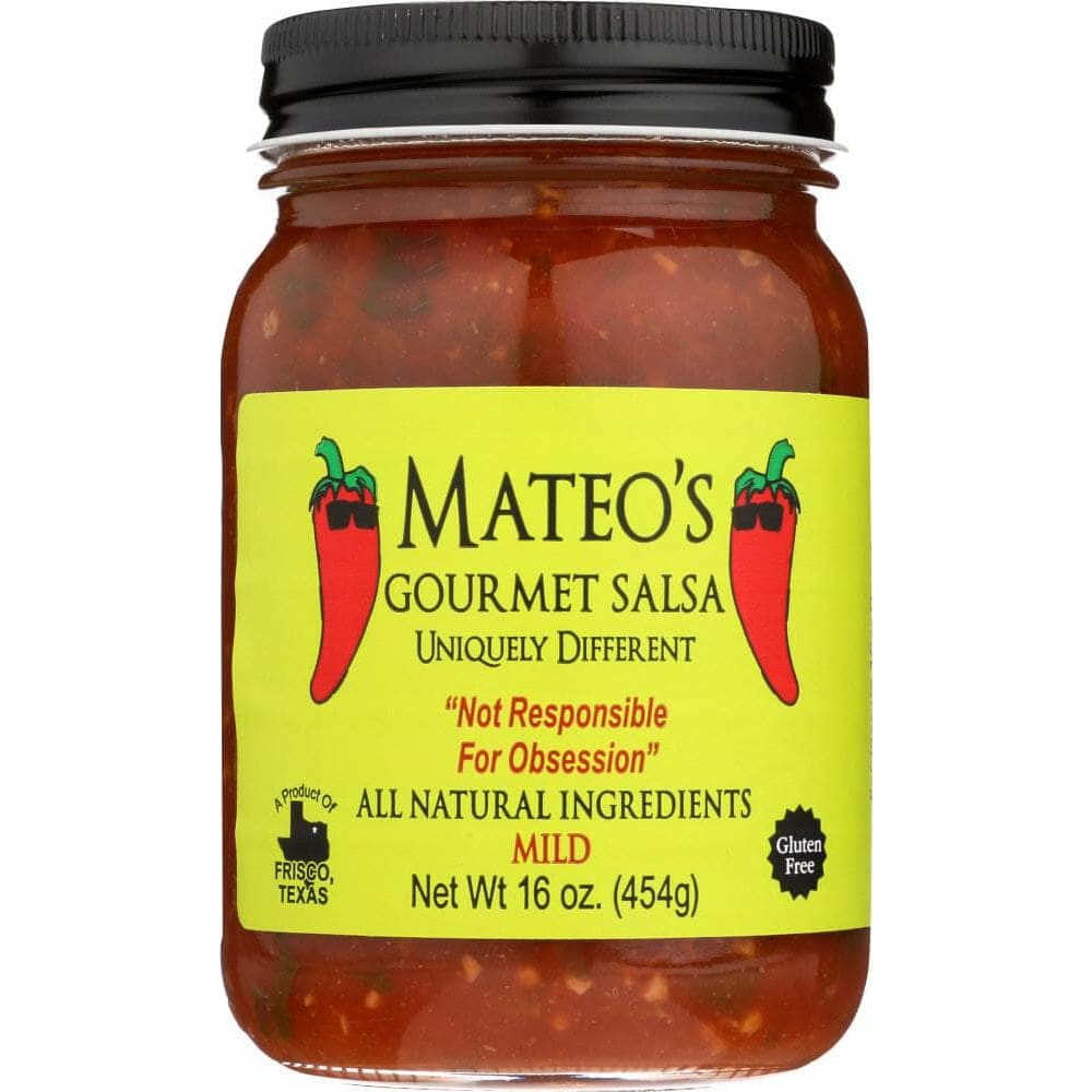 Mateos Mateo's Gourmet Mild Salsa, 16 Oz