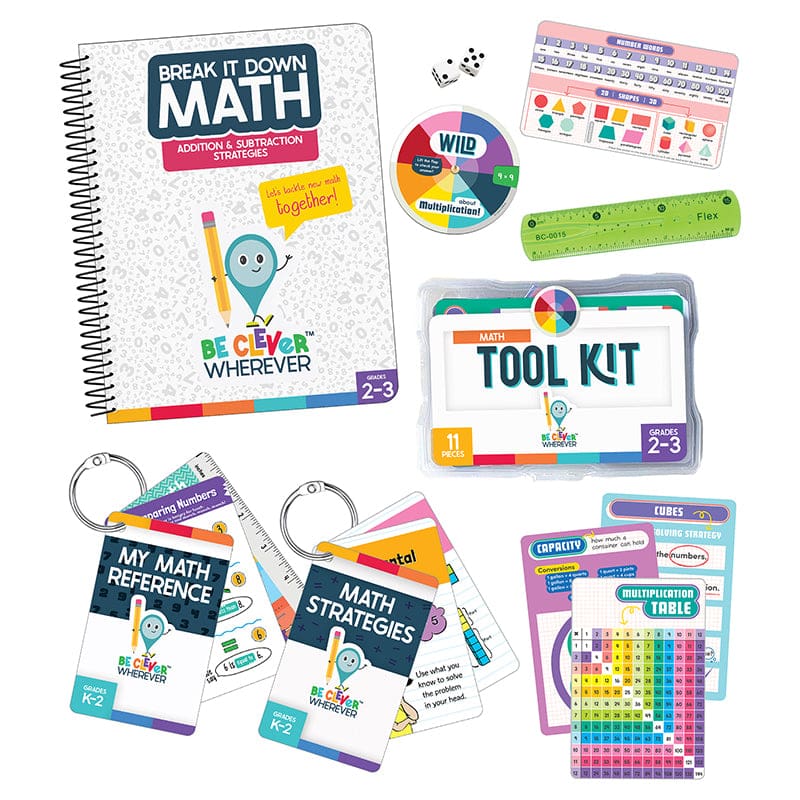 Math Student Bundle Grade 2 (Pack of 2) - Manipulative Kits - Carson Dellosa Education