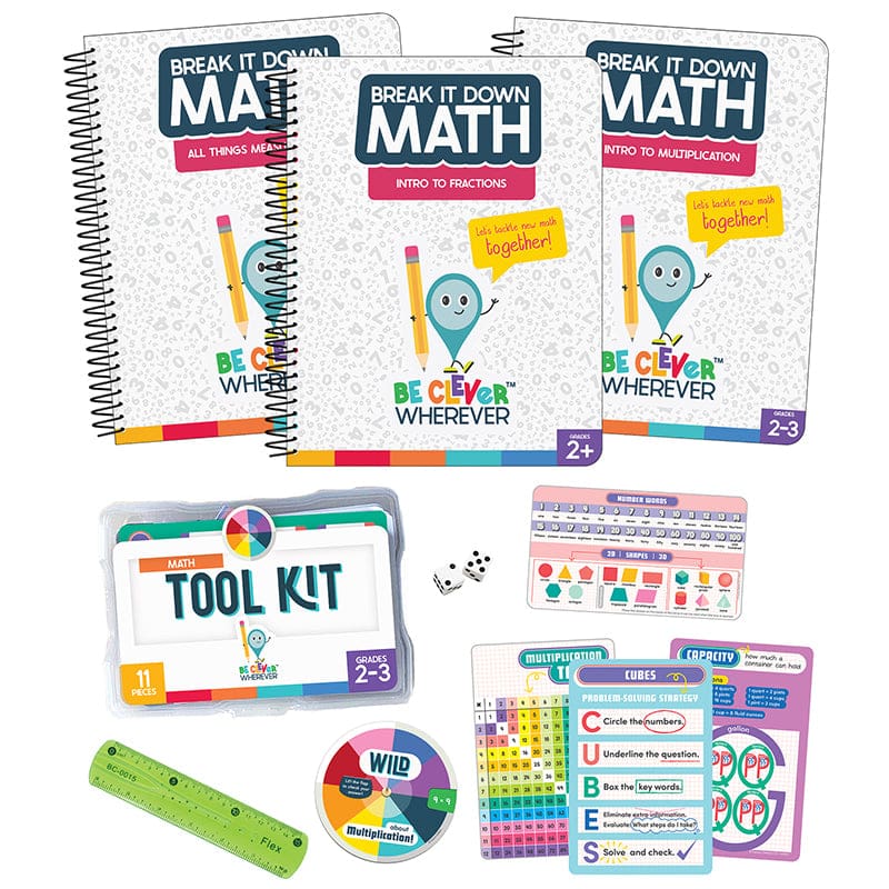 Math Student Bundle Grade 3 (Pack of 2) - Manipulative Kits - Carson Dellosa Education