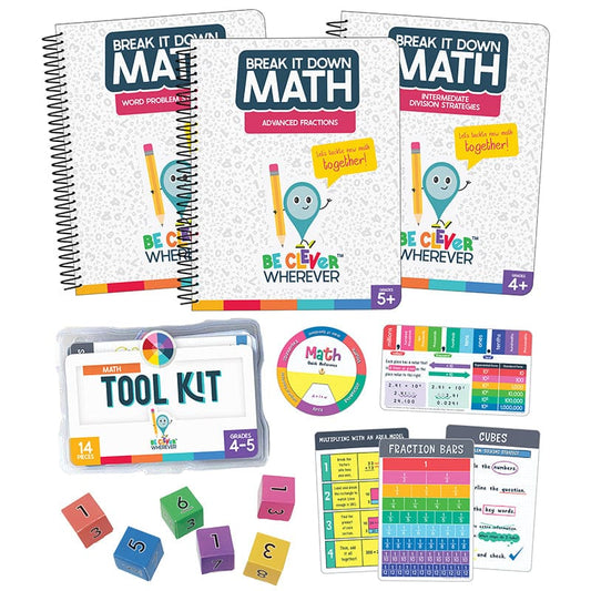 Math Student Bundle Grade 5 (Pack of 2) - Manipulative Kits - Carson Dellosa Education