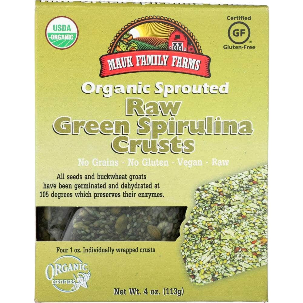 Mauk Family Farms Mauk Family Farms Raw Green Spirulina Crusts, 4 oz