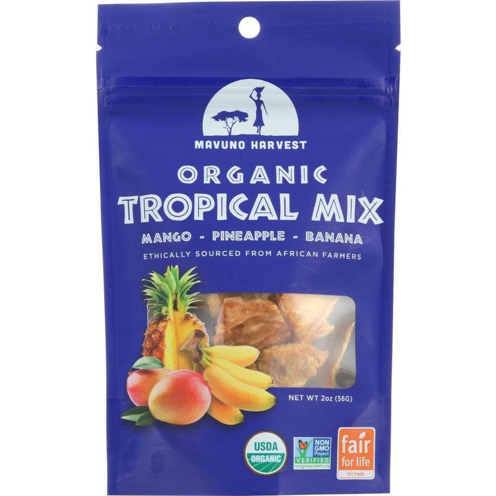 Mavuno Harvest Mavuno Harvest Dried Fruit Organic Tropical Mix, 2 oz