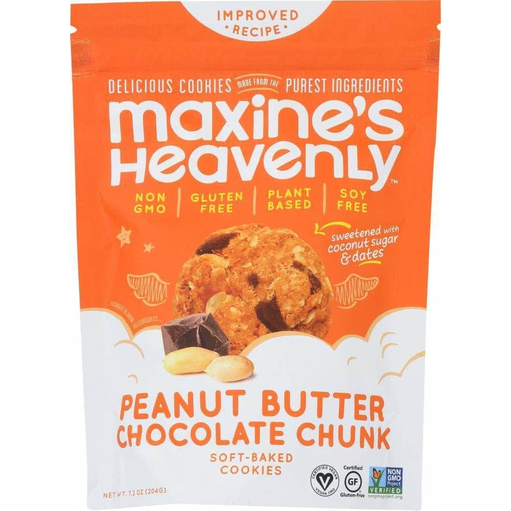 Maxines Heavenly Maxines Heavenly Cookie Peanut Butter Chocolate Chunk, 7.2 oz