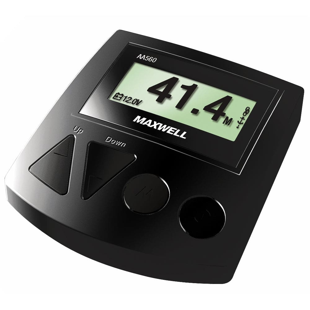 Maxwell AA560 Rope Chain or All Chain Counter Control - Black - Anchoring & Docking | Windlass Accessories - Maxwell
