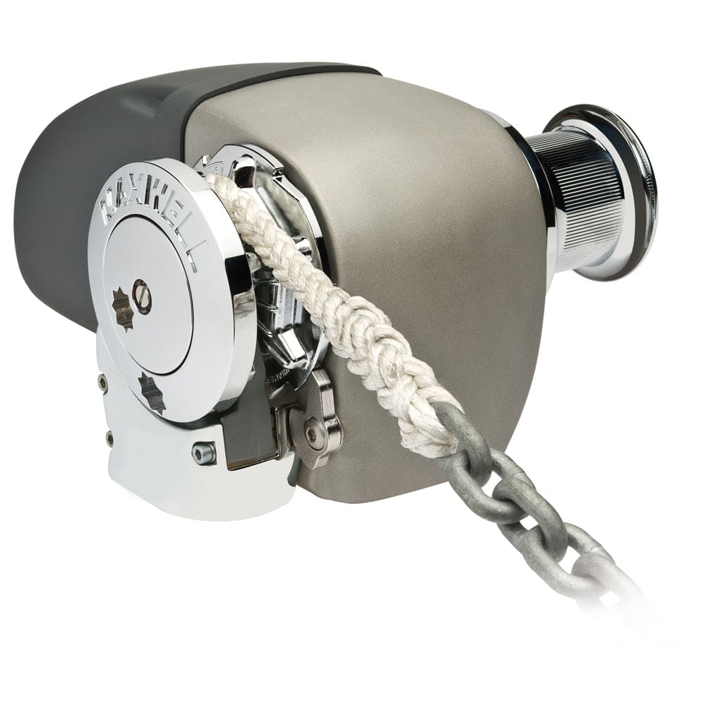 Maxwell HRC 10-8 Rope Chain Horizontal Windlass 5/ 16 Chain 5/ 8 Rope 12V with Capstan - Anchoring & Docking | Windlasses - Maxwell