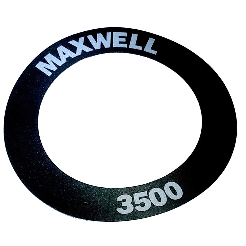 Maxwell Label 3500 - Anchoring & Docking | Windlass Accessories - Maxwell