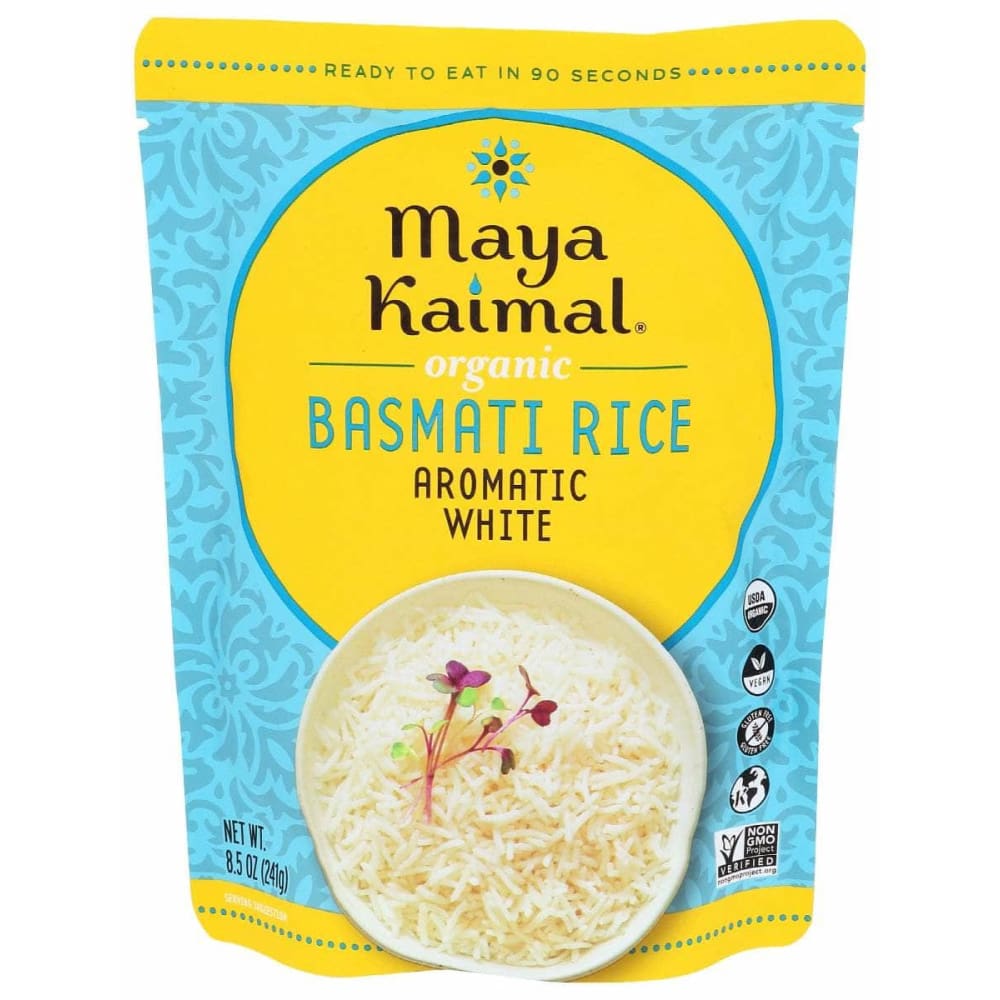 MAYA KAIMAL Maya Kaimal Rice Basmati Aromatic White, 8.5 Oz