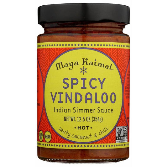 MAYA KAIMAL Maya Kaimal Sauce Spicy Vindaloo, 12.5 Oz