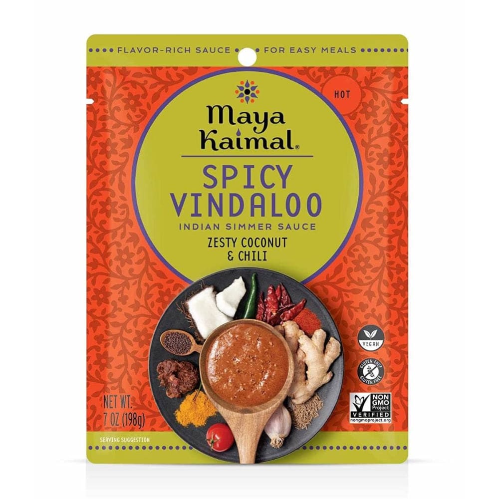 MAYA KAIMAL Maya Kaimal Sauce Spcy Vindaloo Pouch, 7 Oz