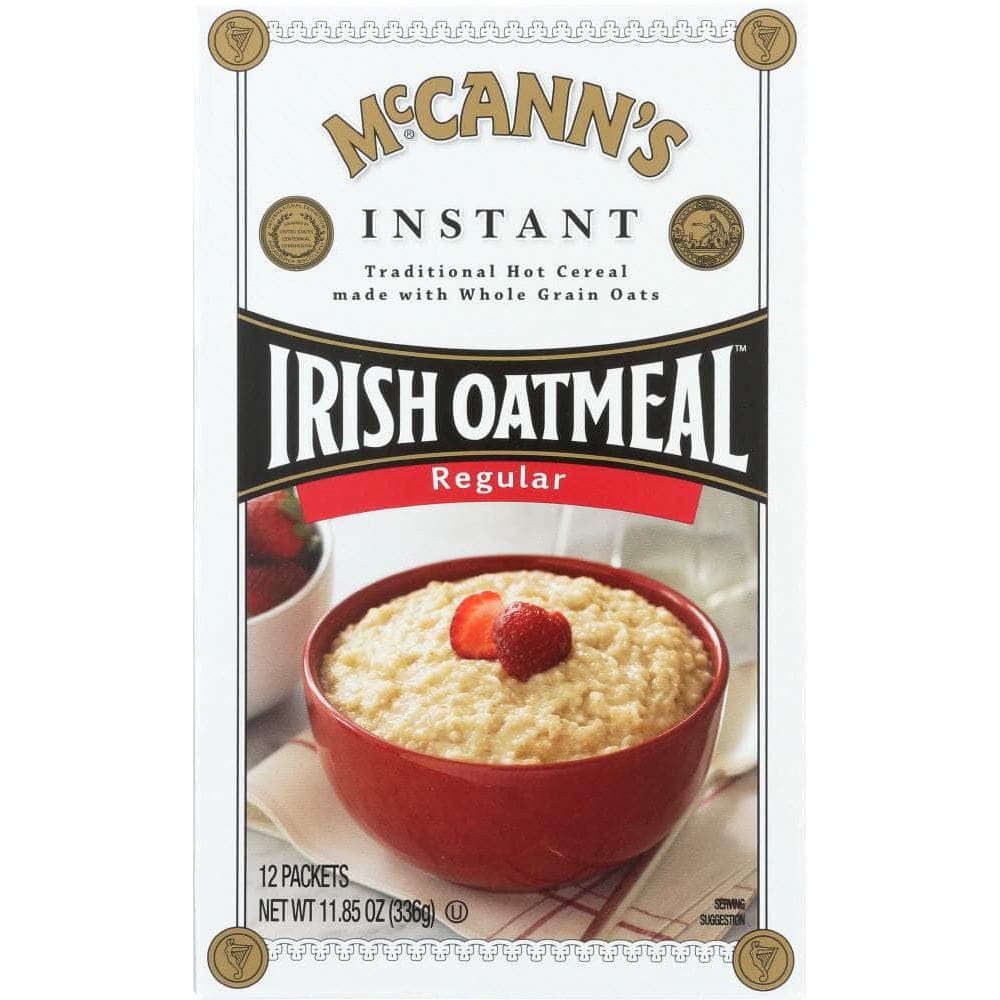 Mccanns Mc Cann's Instant Irish Oatmeal Regular 12 Packets, 11.8 Oz
