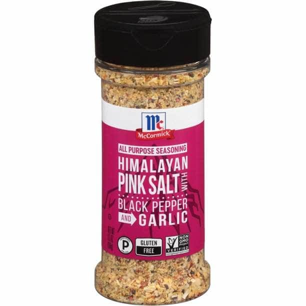 MC CORMICK MC CORMICK Himalayan Pink Salt With Black Pepper and Garlic All Purpose Seasoning, 6.5 oz