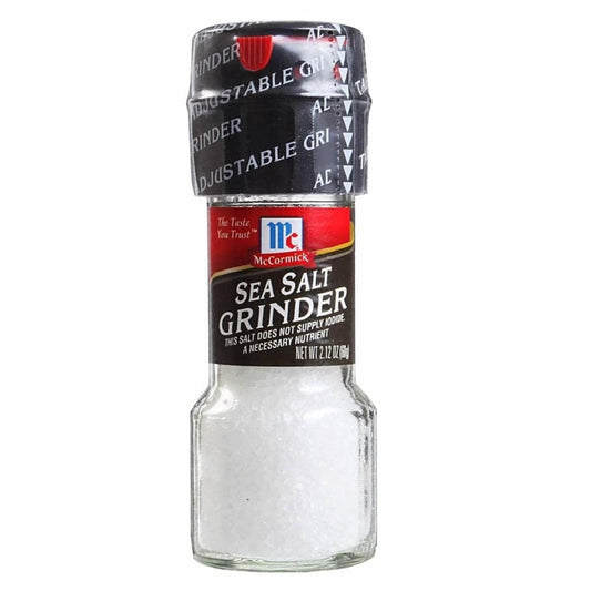 MC CORMICK MC CORMICK Sea Salt Grinder, 2.12 oz