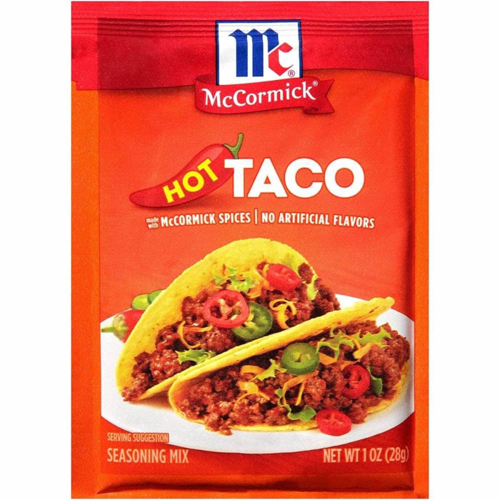 MC CORMICK MC CORMICK Seasoning Taco Hot, 1 oz
