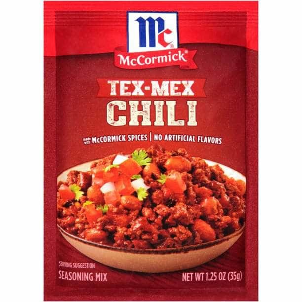 MC CORMICK MC CORMICK Tex Mex Chili Seasoning Mix, 1.25 oz