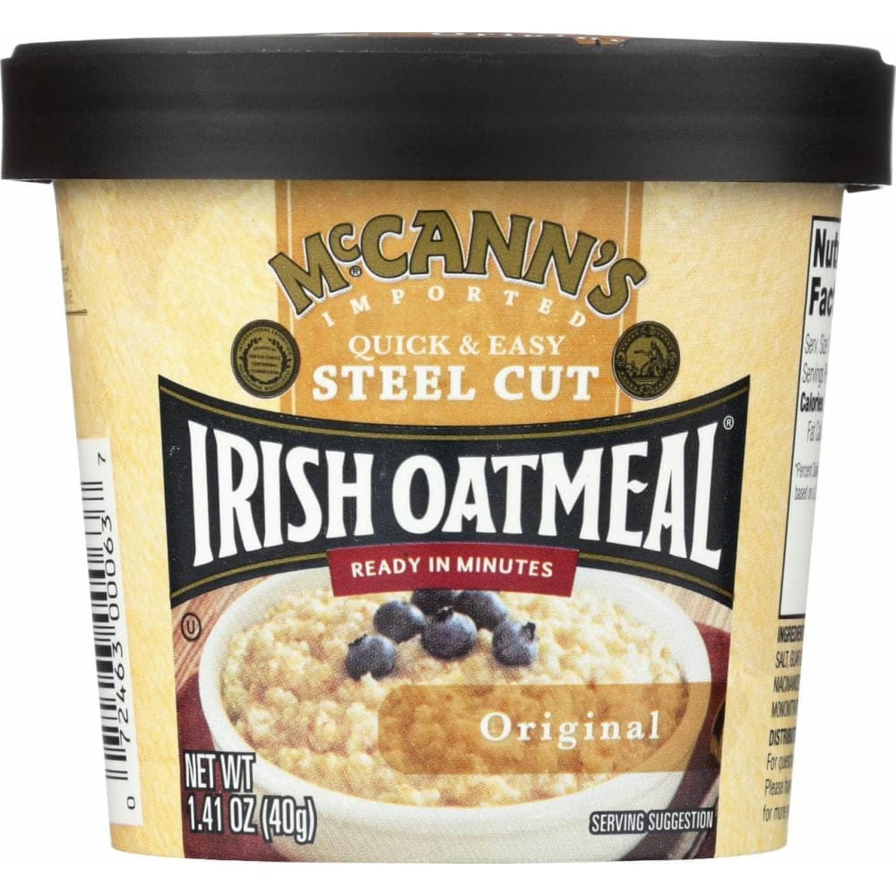 MCCANN'S IRISH OATMEAL MCCANNS IRISH OATMEAL Oatmeal Inst Cup Original, 1.9 oz