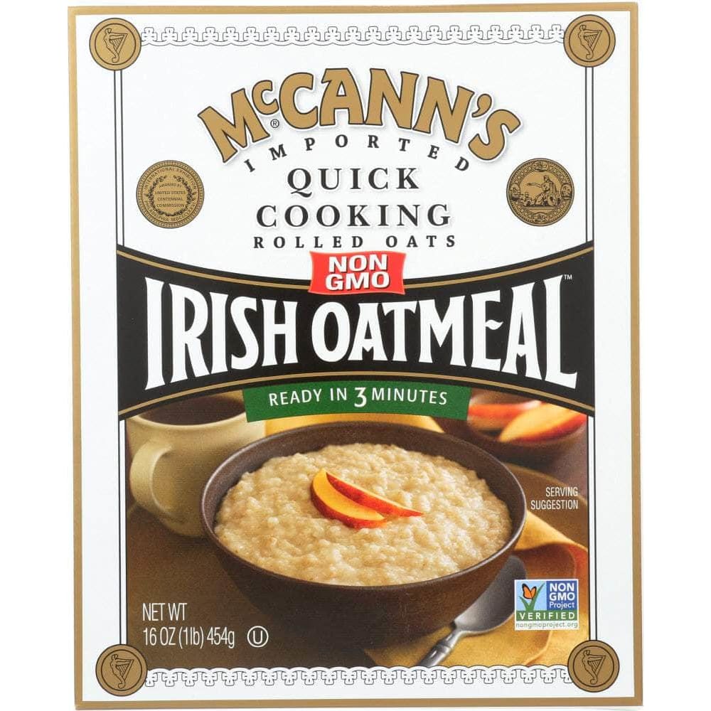 Mccanns Mccann's Irish Oatmeal Quick Cooking Rolled Oats, 16 oz