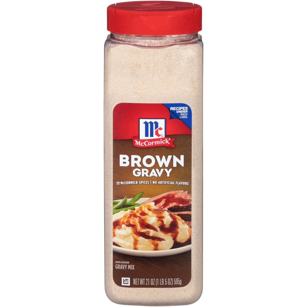 McCormick Brown Gravy Mix (21 oz.) (Pack of 2) - Condiments Oils & Sauces - McCormick