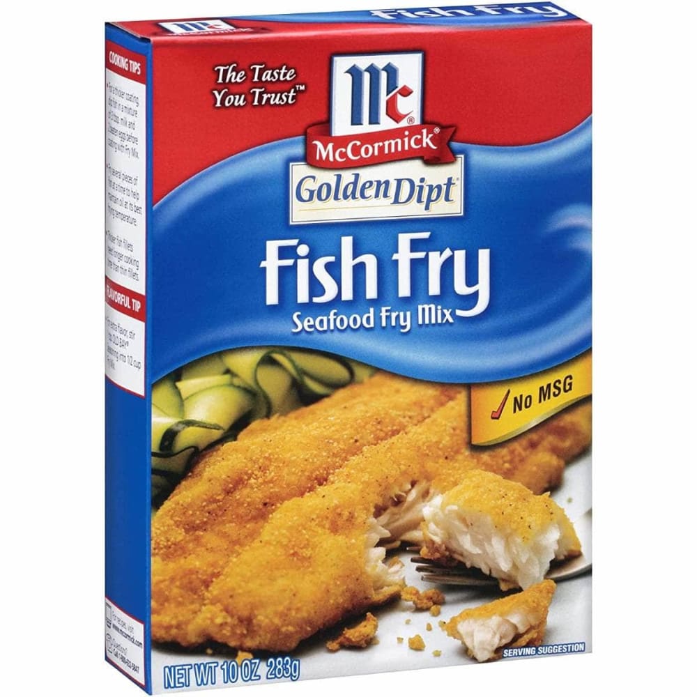 MCCORMICK MCCORMICK Golden Dipt Mix Fry Fish, 10 oz