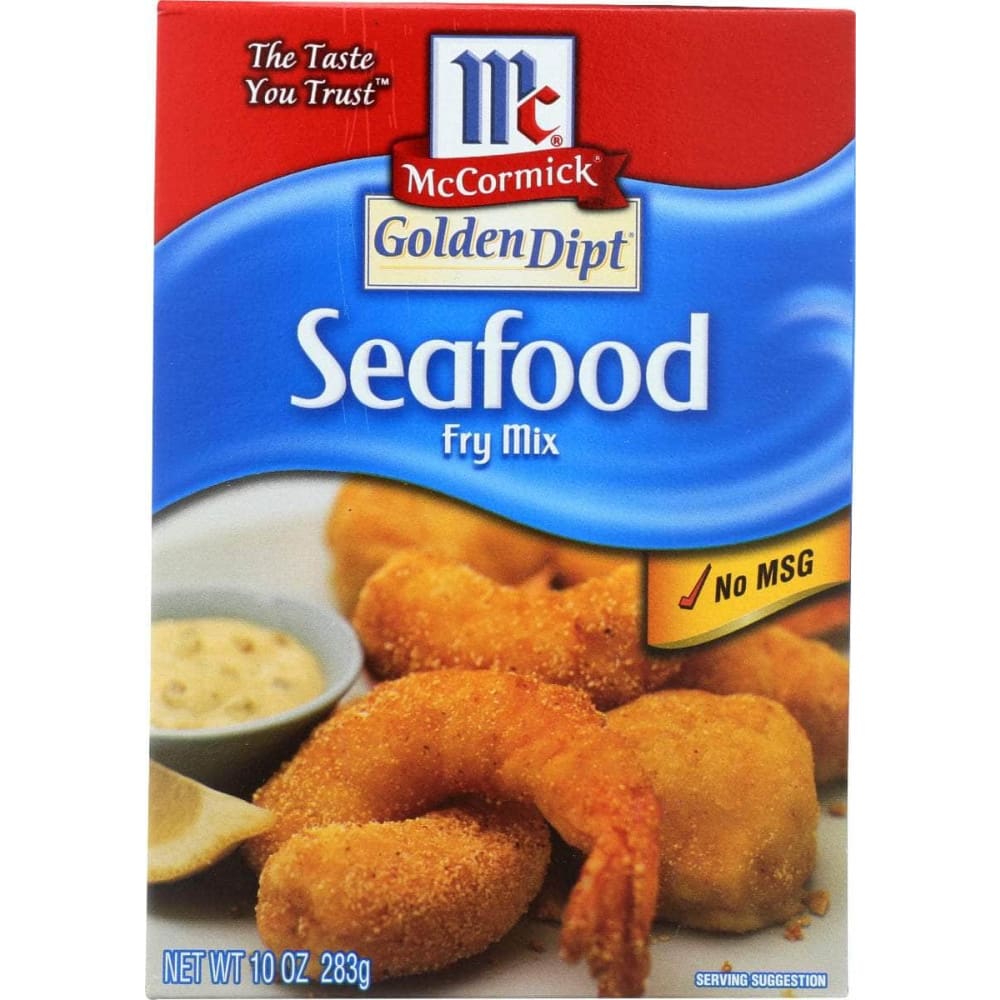 MCCORMICK MCCORMICK Golden Dipt Mix Fry Seafood, 10 oz