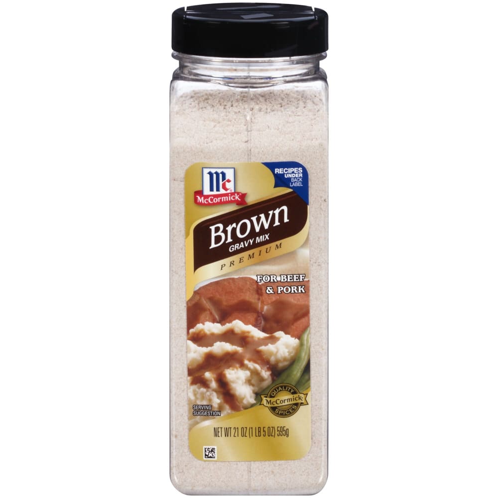 McCormick Premium Brown Gravy 21 oz. - McCormick
