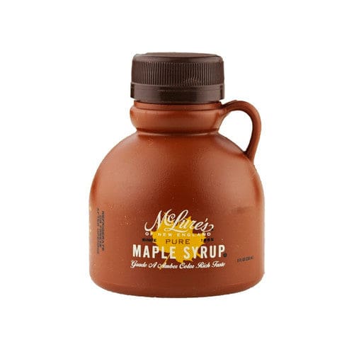 McLures Amber Color Grade A Maple Syrup 8oz (Case of 12) - Baking/Sugar & Sweeteners - McLures