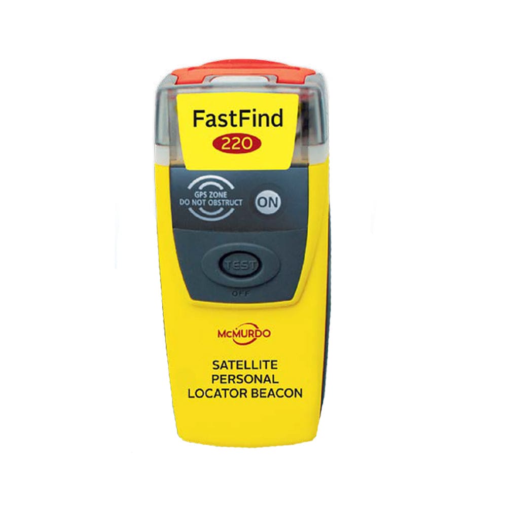 McMurdo FastFind 220™ PLB - Personal Locator Beacon - Outdoor | Personal Locator Beacons,Marine Safety | Personal Locator Beacons - McMurdo
