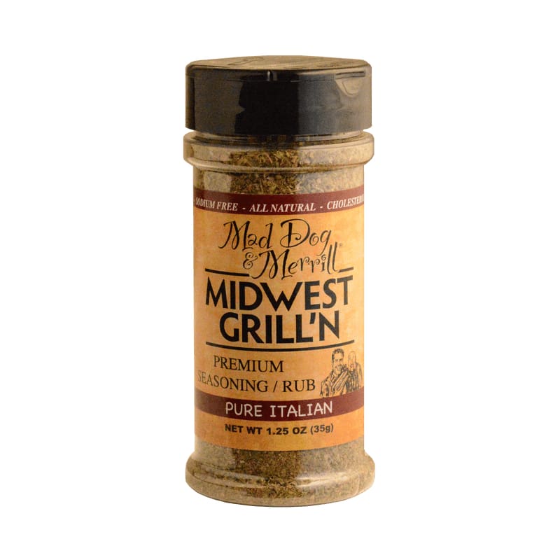 MDDOG&MER Grocery > Cooking & Baking > Seasonings MDDOG&MER: Pure Italian Premium Seasoning Rub Sodium Free, 1.25 oz