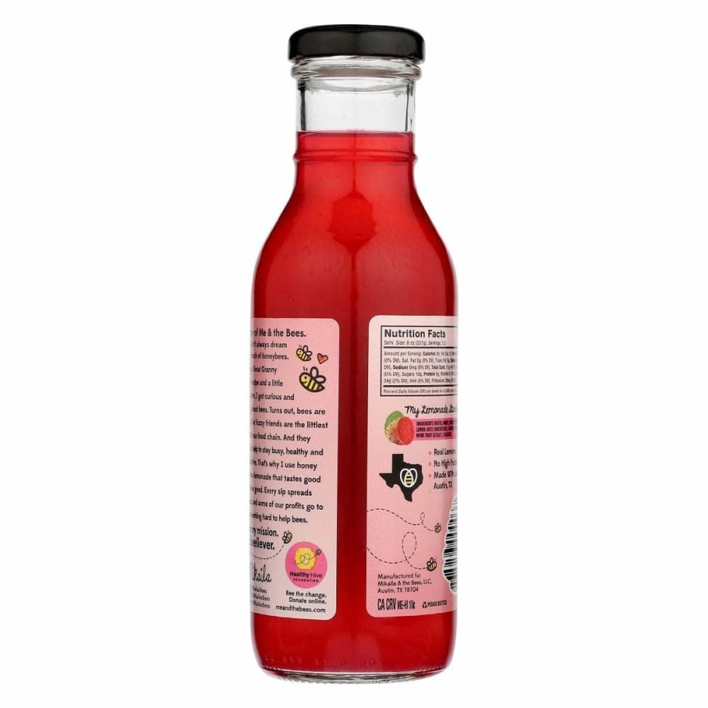 ME AND THE BEES Grocery > Beverages > Juices ME AND THE BEES: Lemonade With Prickly Pear, 12 fo