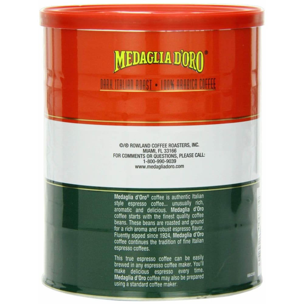 Medaglia Doro Medaglia D'Oro Italian Roast Espresso Ground Coffee, 10 oz
