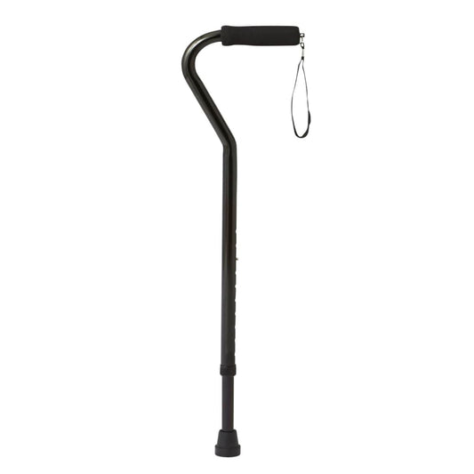 Medline Offset Handle Fashion Canes - Home/Home/Bedding & Bath/Bed & Bath Aids/Bath Aids/Bath Accessories/ - Unbranded